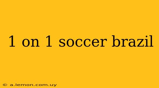 1 on 1 soccer brazil