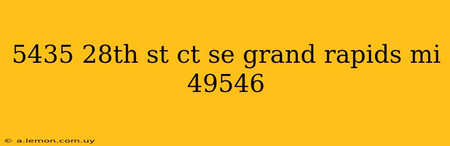 5435 28th st ct se grand rapids mi 49546