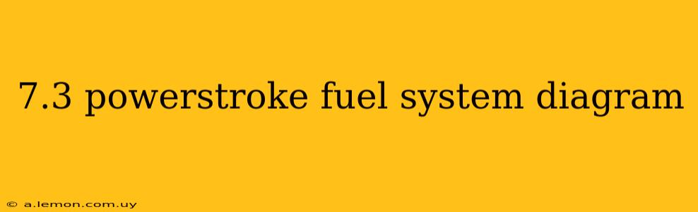 7.3 powerstroke fuel system diagram