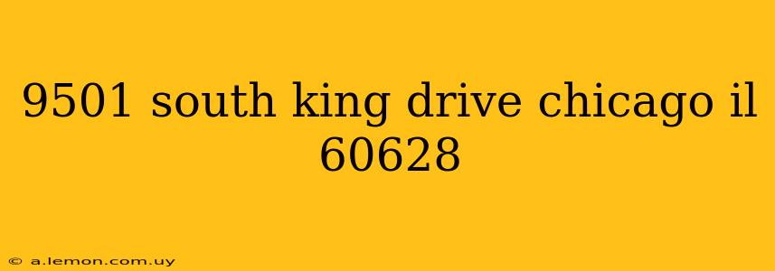 9501 south king drive chicago il 60628