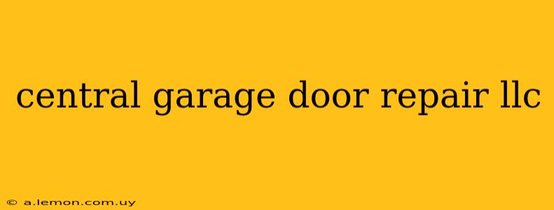 central garage door repair llc