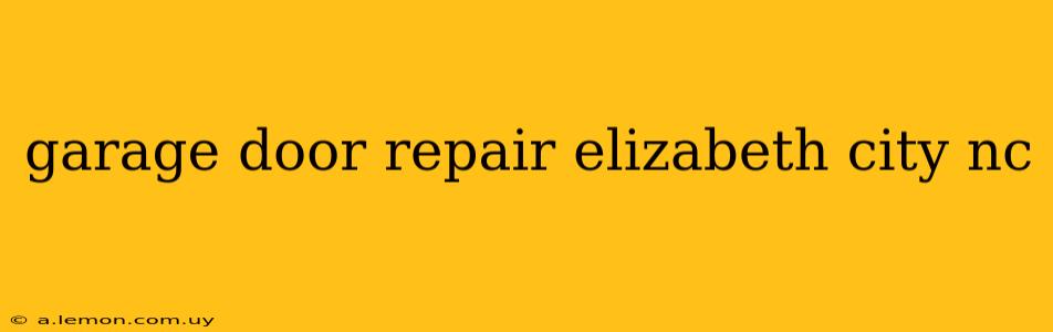 garage door repair elizabeth city nc