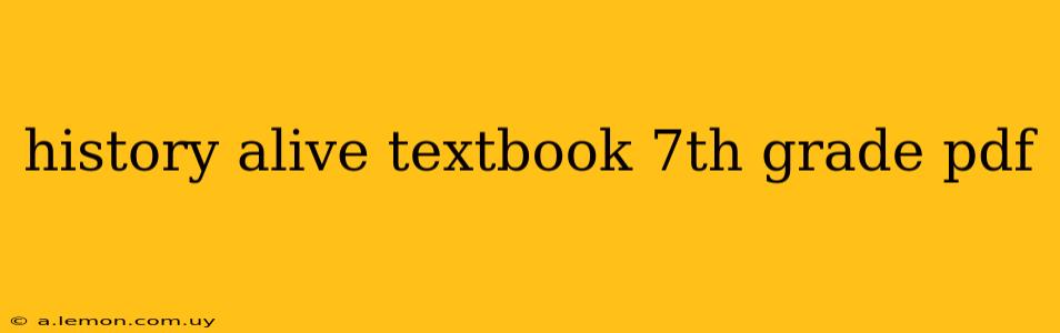 history alive textbook 7th grade pdf