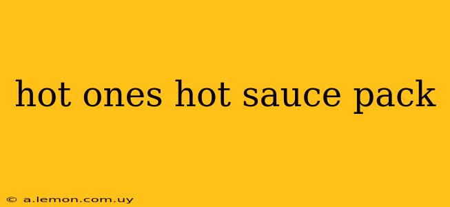 hot ones hot sauce pack