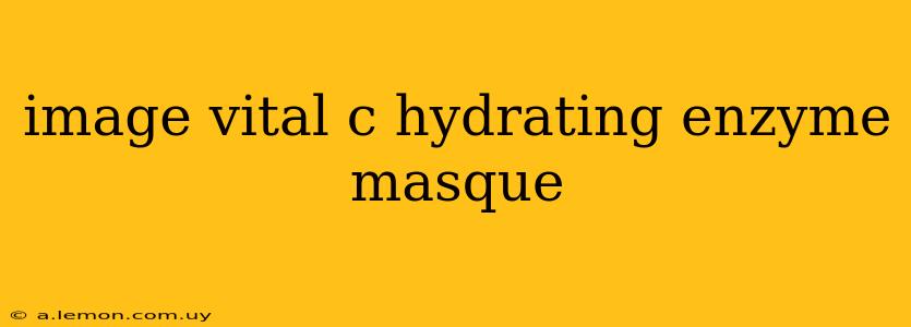 image vital c hydrating enzyme masque