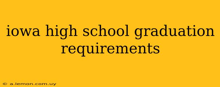 iowa high school graduation requirements