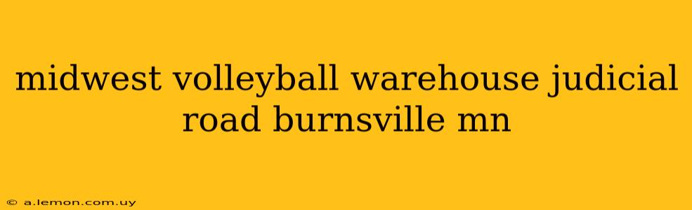 midwest volleyball warehouse judicial road burnsville mn