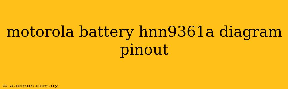 motorola battery hnn9361a diagram pinout