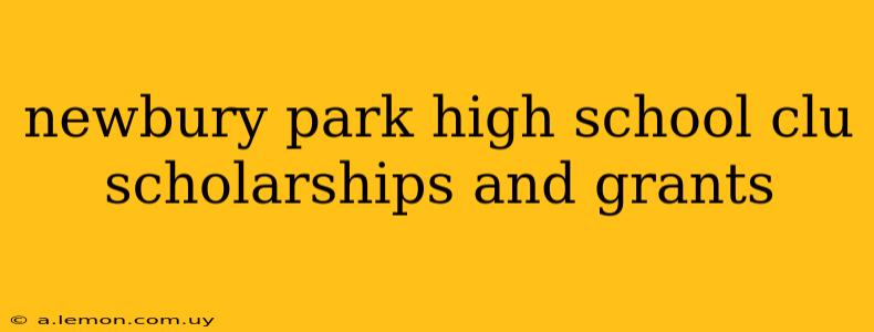 newbury park high school clu scholarships and grants